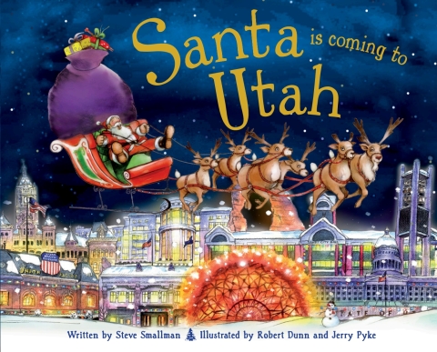 Cover image for book Santa Is Coming to Utah