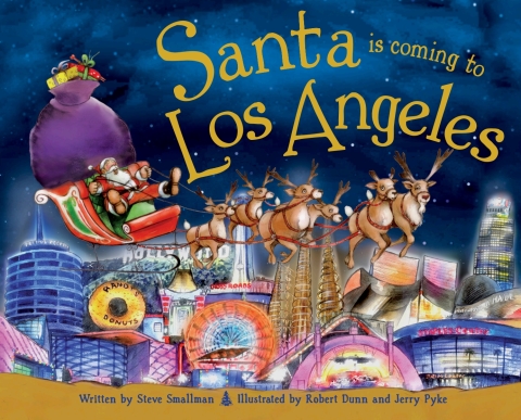 Cover image for book Santa Is Coming to Los Angeles