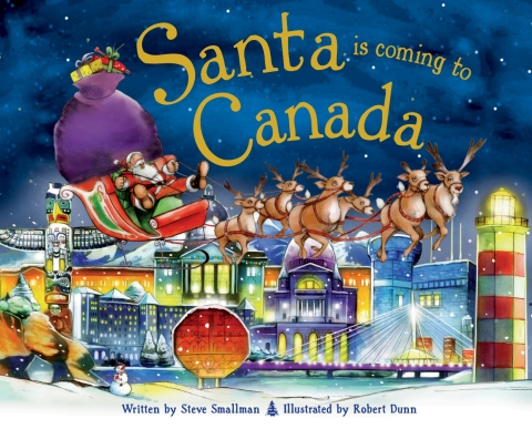 Cover image for book Santa Is Coming to Canada