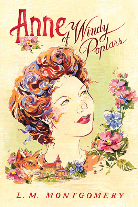 Cover image for book Anne of Windy Poplars