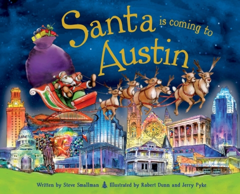 Cover image for book Santa Is Coming to Austin