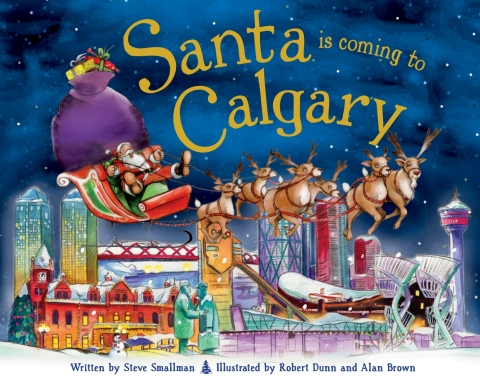 Cover image for book Santa Is Coming to Calgary