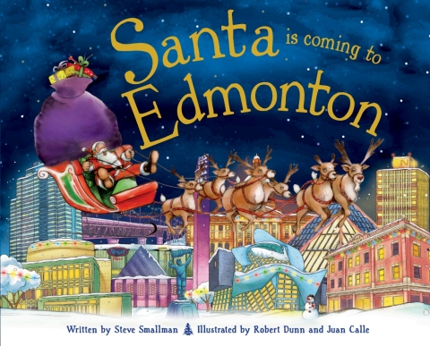Cover image for book Santa Is Coming to Edmonton