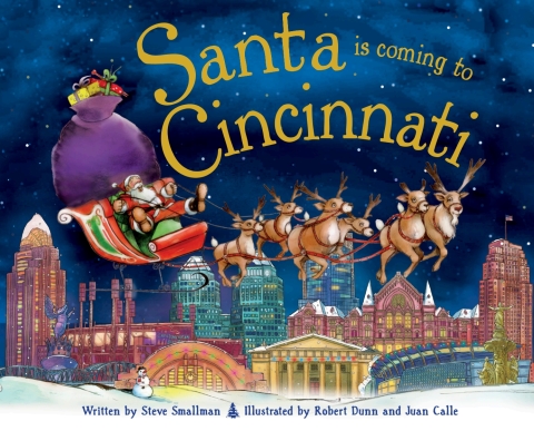 Cover image for book Santa Is Coming to Cincinnati