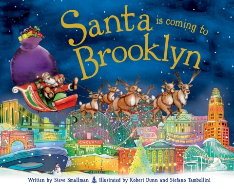 Cover image for book Santa Is Coming to Brooklyn