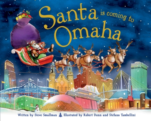 Cover image for book Santa Is Coming to Omaha
