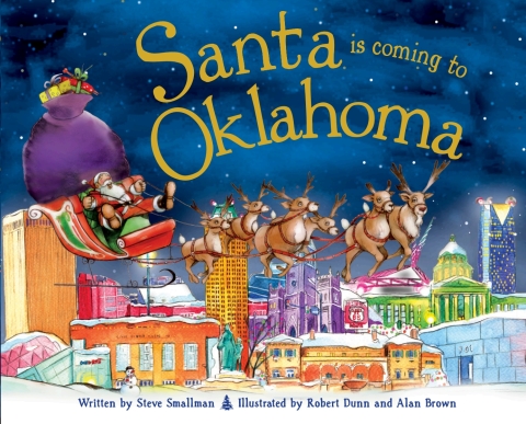 Cover image for book Santa Is Coming to Oklahoma