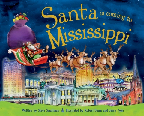 Cover image for book Santa Is Coming to Mississippi