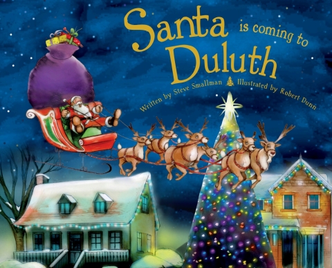 Cover image for book Santa Is Coming to Duluth