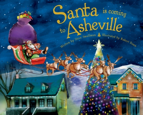 Cover image for book Santa Is Coming to Asheville