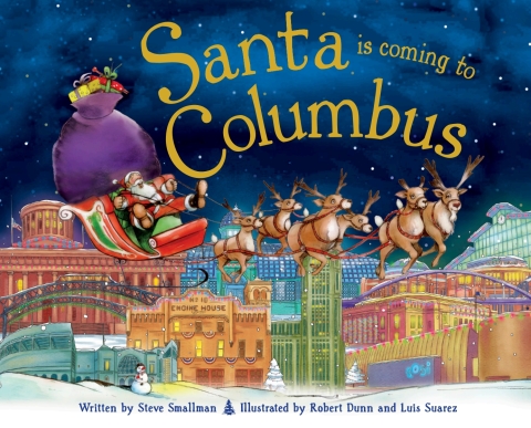 Cover image for book Santa Is Coming to Columbus
