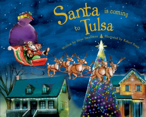 Cover image for book Santa Is Coming to Tulsa