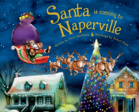 Cover image for book Santa Is Coming to Naperville