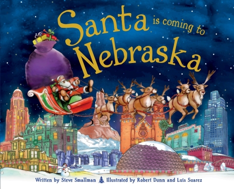 Cover image for book Santa Is Coming to Nebraska