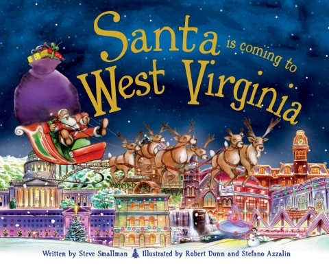 Cover image for book Santa Is Coming to West Virginia