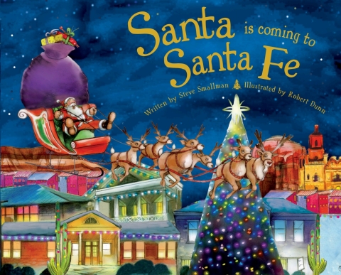 Cover image for book Santa Is Coming to Santa Fe