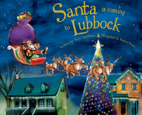 Cover image for book Santa Is Coming to Lubbock