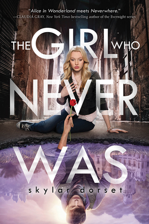 Cover image for book The Girl Who Never Was