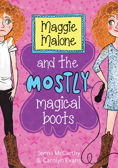 Cover image for book Maggie Malone and the Mostly Magical Boots