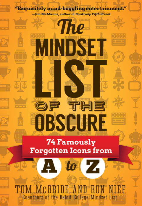 Cover image for book The Mindset List of the Obscure