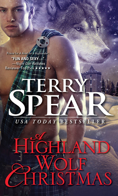 Cover image for book A Highland Wolf Christmas