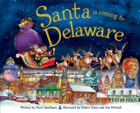 Cover image for book Santa Is Coming to Delaware