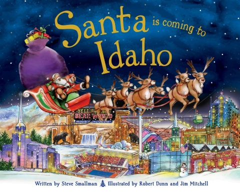Cover image for book Santa Is Coming to Idaho