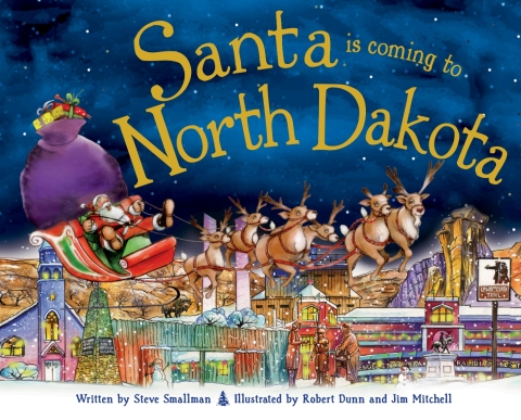 Cover image for book Santa Is Coming to North Dakota