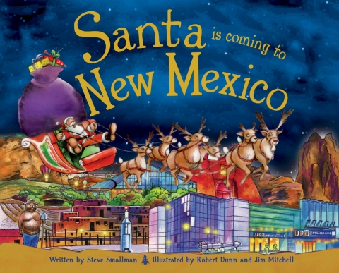 Cover image for book Santa Is Coming to New Mexico