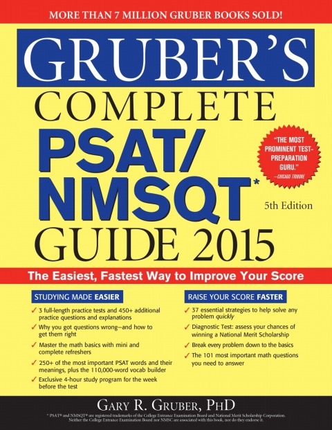 Cover image for book Gruber's Complete PSAT/NMSQT Guide 2015