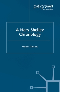 Cover image: A Mary Shelley Chronology 9780333770504