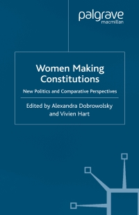 صورة الغلاف: Women Making Constitutions 1st edition 9781349508860