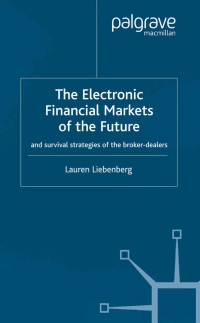 Cover image: The Electronic Financial Markets of the Future 9780333998601