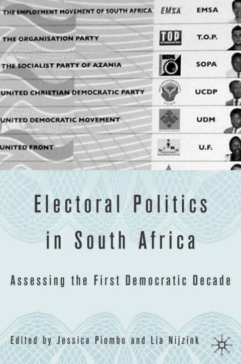 Cover image for book Electoral Politics in South Africa