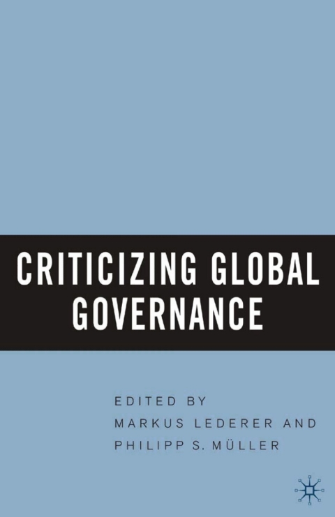 Cover image for book Criticizing Global Governance