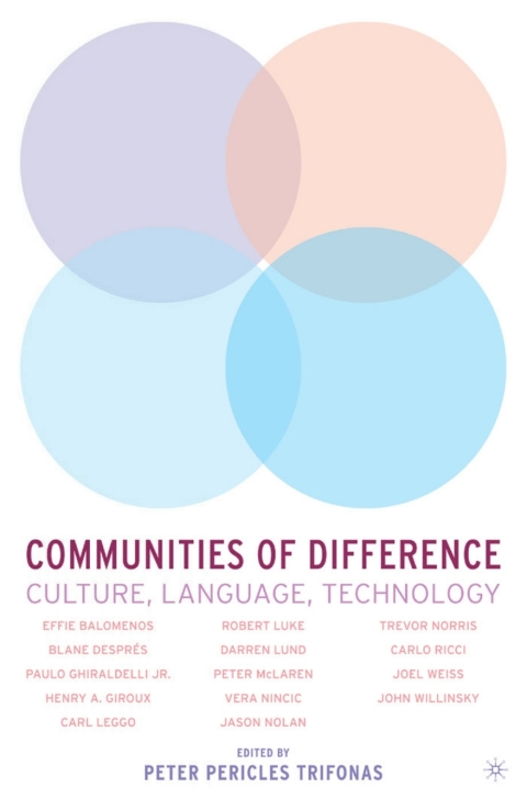 Cover image for book Communities of Difference