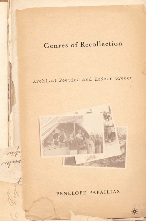 Cover image for book Genres of Recollection