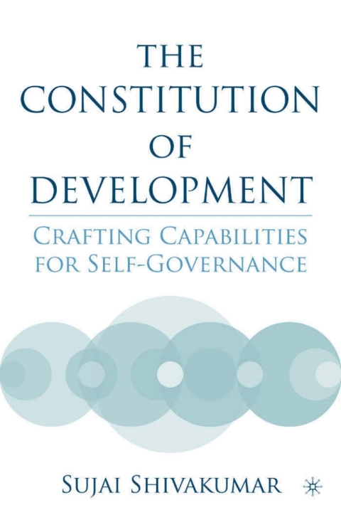 Cover image for book The Constitution of Development
