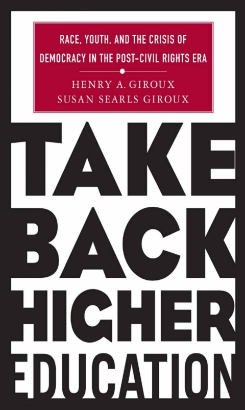 Cover image for book Take Back Higher Education