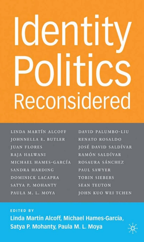 Cover image for book Identity Politics Reconsidered