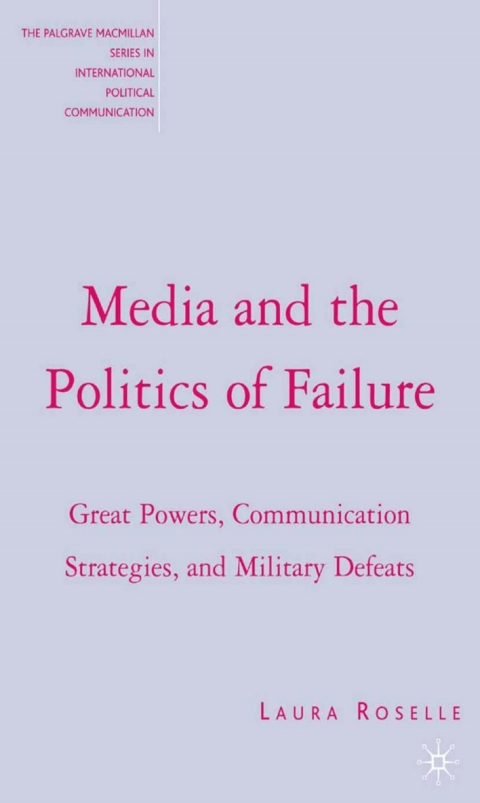 Cover image for book Media and the Politics of Failure