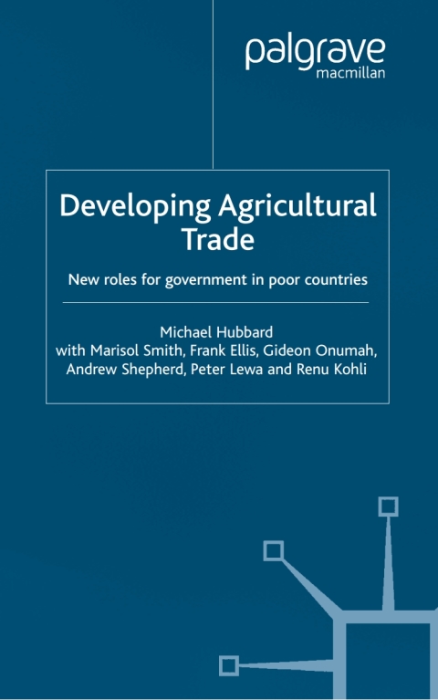 Cover image for book Developing Agricultural Trade