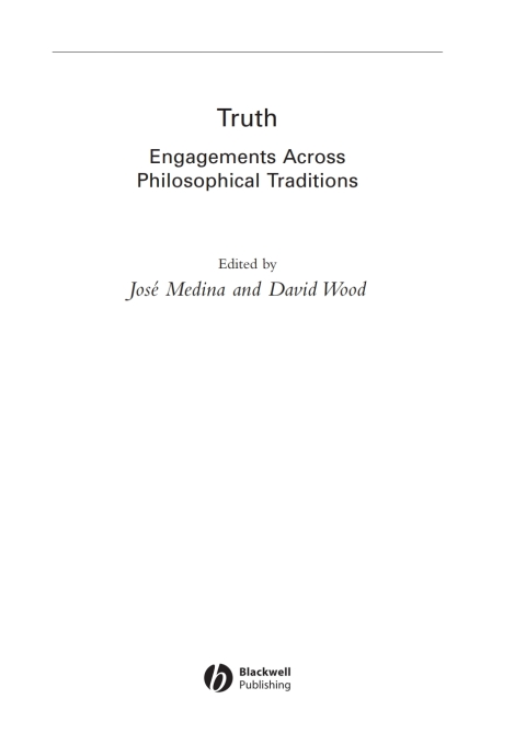 Cover image for book Truth