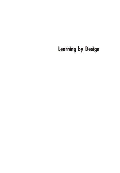 Cover image for book Learning by Design: Building Sustainable Organizations