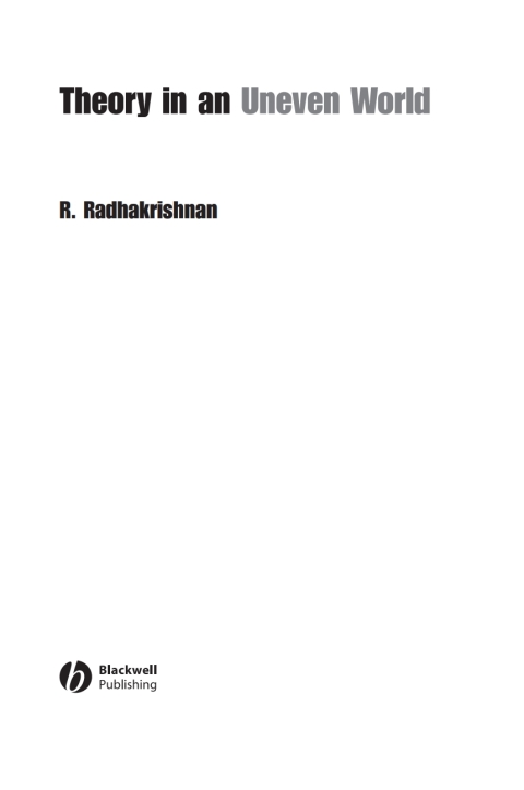 Theory in an Uneven World 