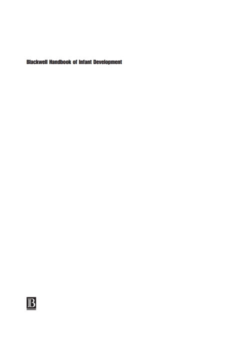 Cover image for book Blackwell Handbook of Infant Development