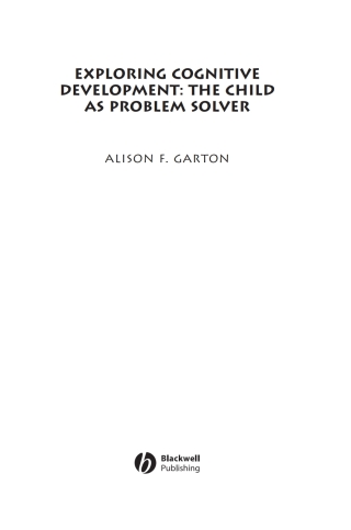 Exploring Cognitive Development