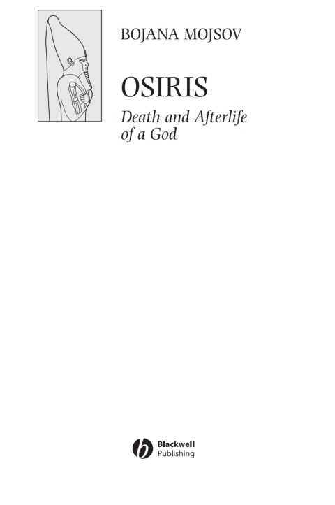 Cover image for book Osiris