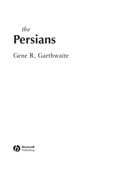 Cover image for book The Persians