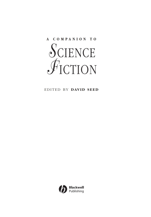 Cover image for book A Companion to Science Fiction